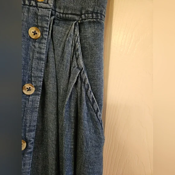 ✨️Maeve Blue Midi Dress with A-line Silhouette - Picture 3 of 14